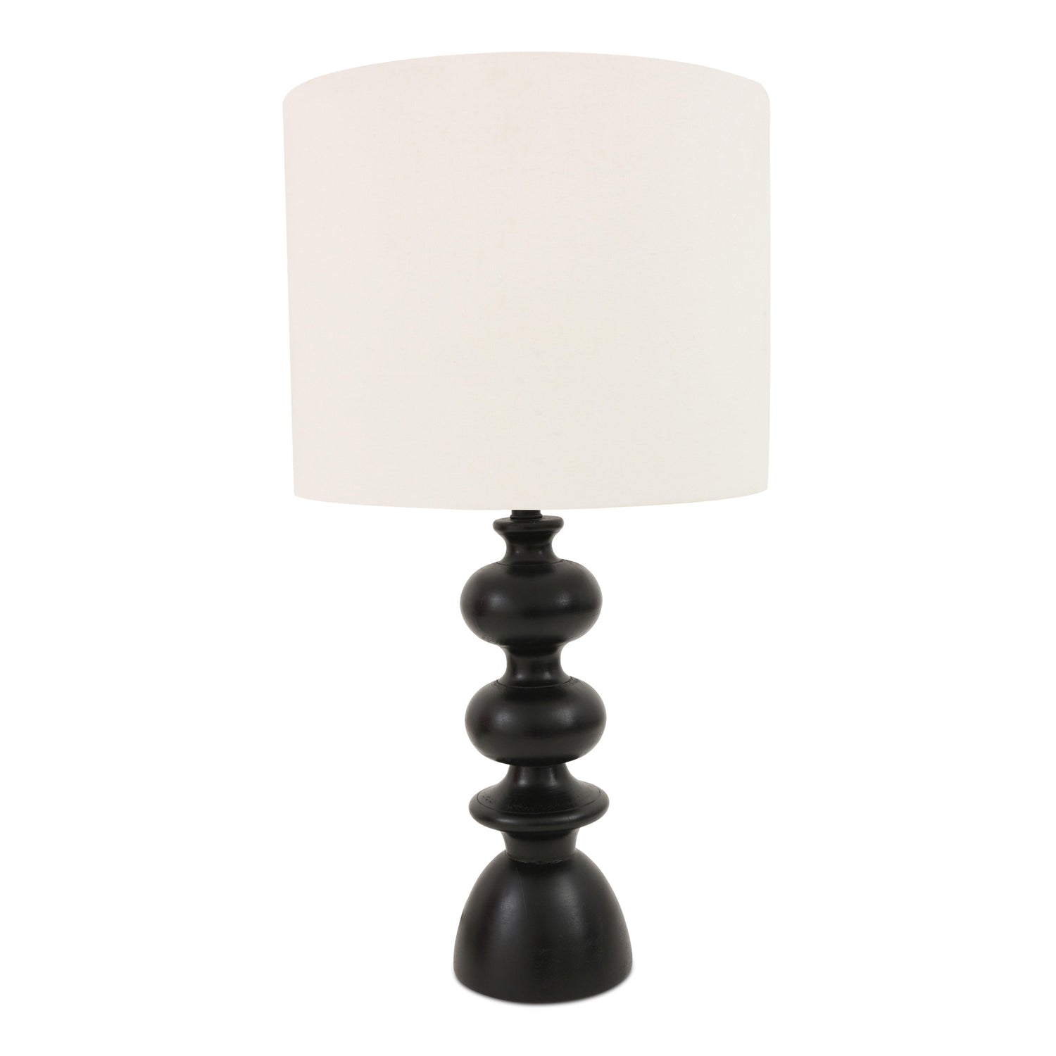 Wren Table Lamp Honey Brown Table Lamps, Brown / Textured Cotton Shade