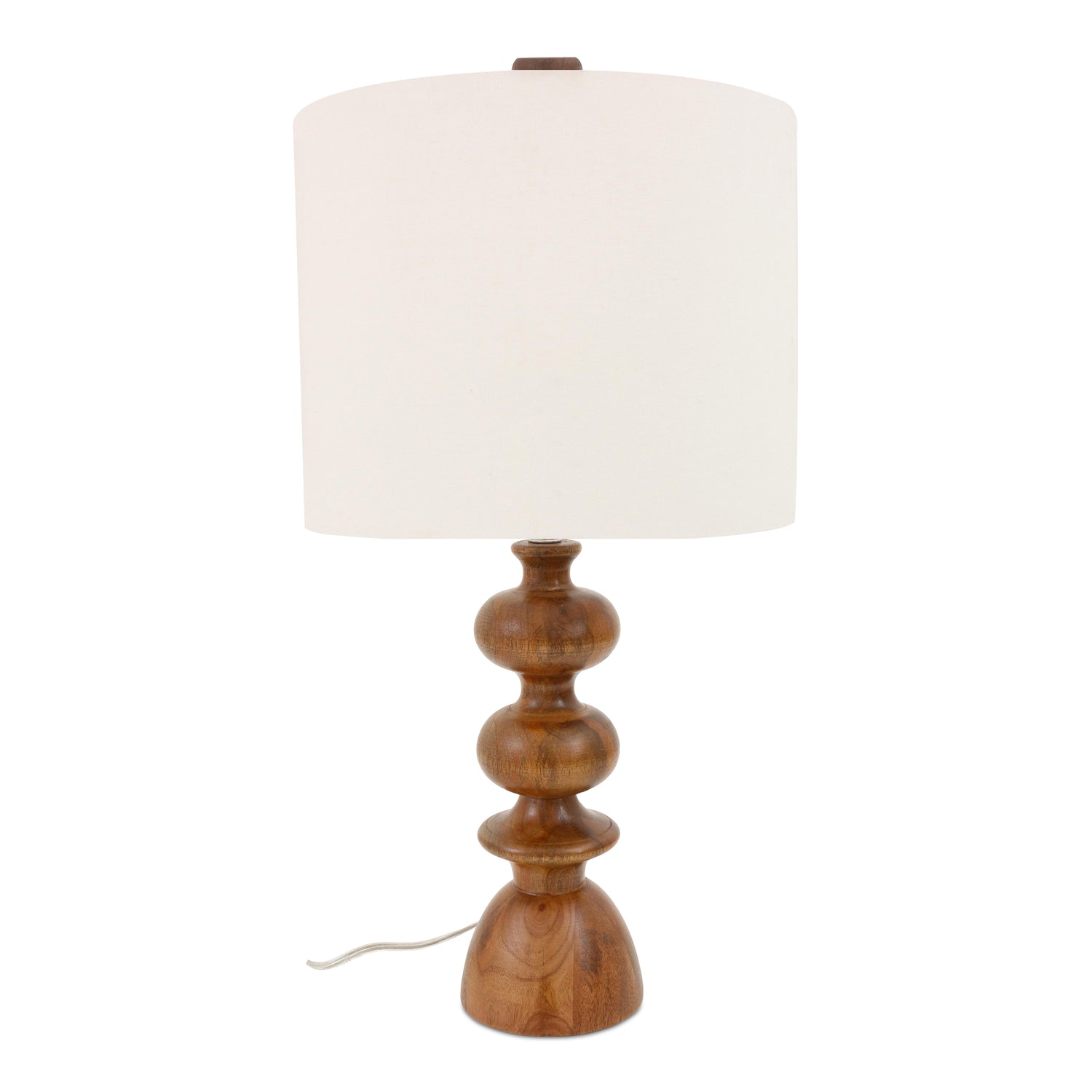 Echoa Gloss Table Lamp Taupe Table Lamps, Grey