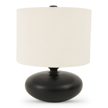 Eve Table Lamp Honey Brown Table Lamps, Brown / Textured Cotton Shade