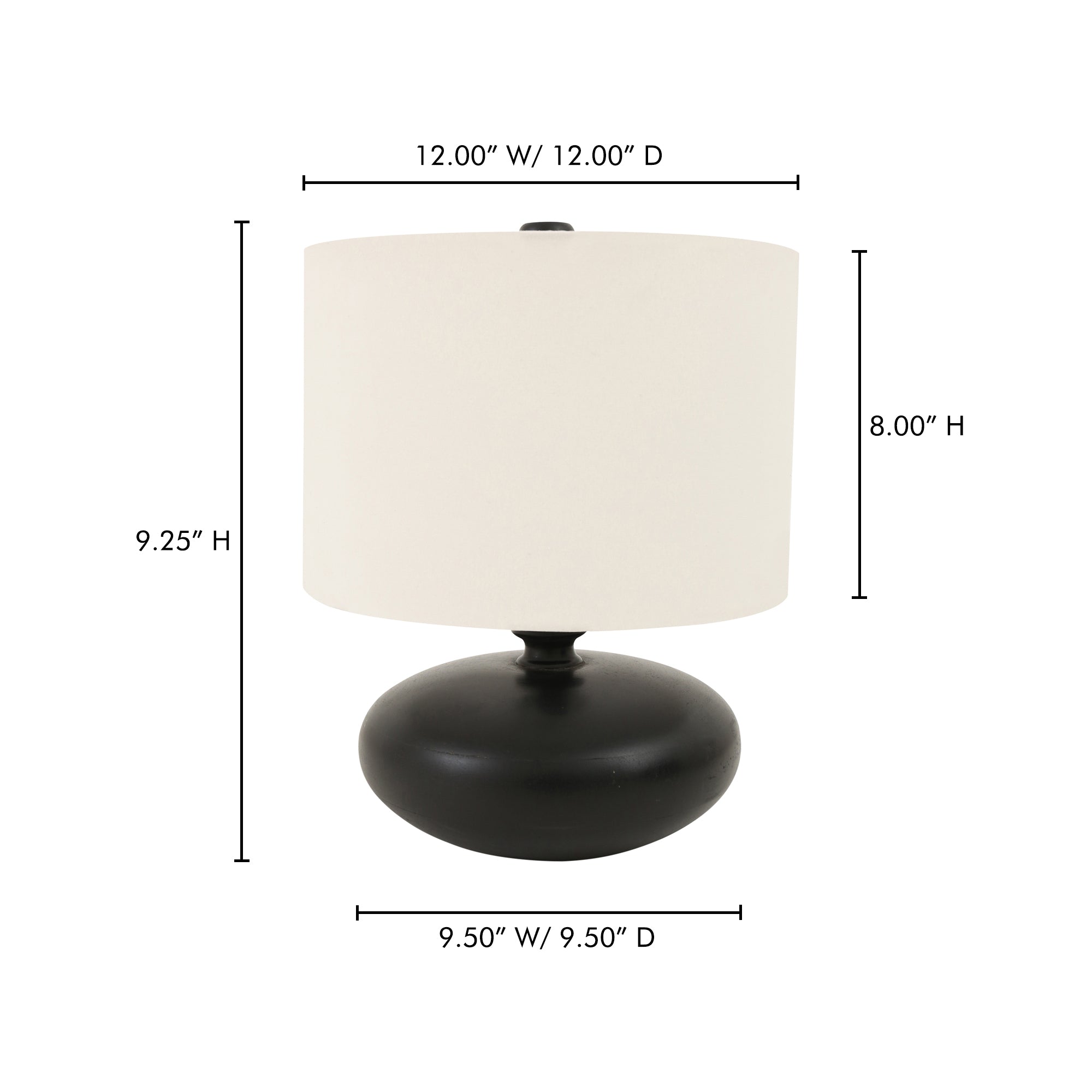 Eve Table Lamp Honey Brown Table Lamps, Brown / Textured Cotton Shade