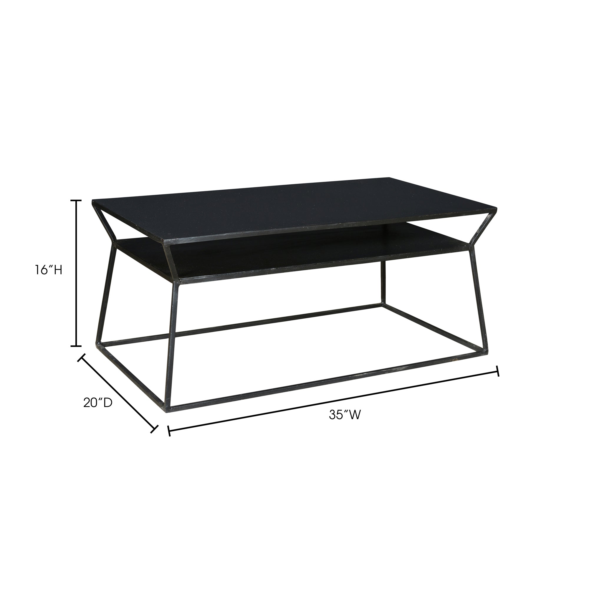 Osako Side Table Black Side Table, Black