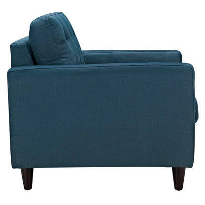 Empress Upholstered Fabric Armchair By HouseBean