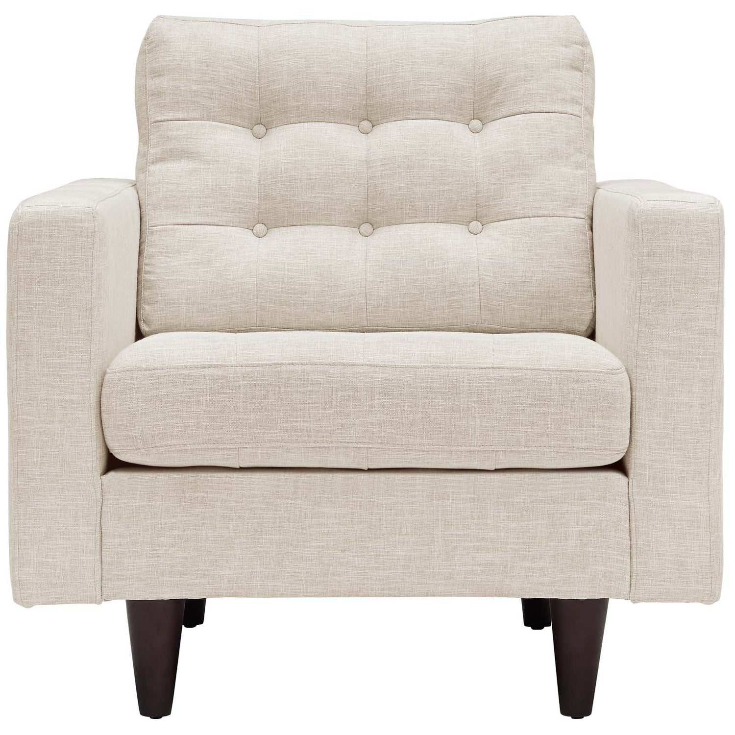 Empress Upholstered Fabric Armchair by Modway