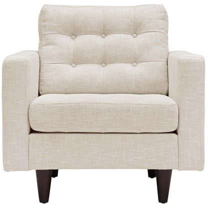 Empress Upholstered Fabric Armchair by Modway