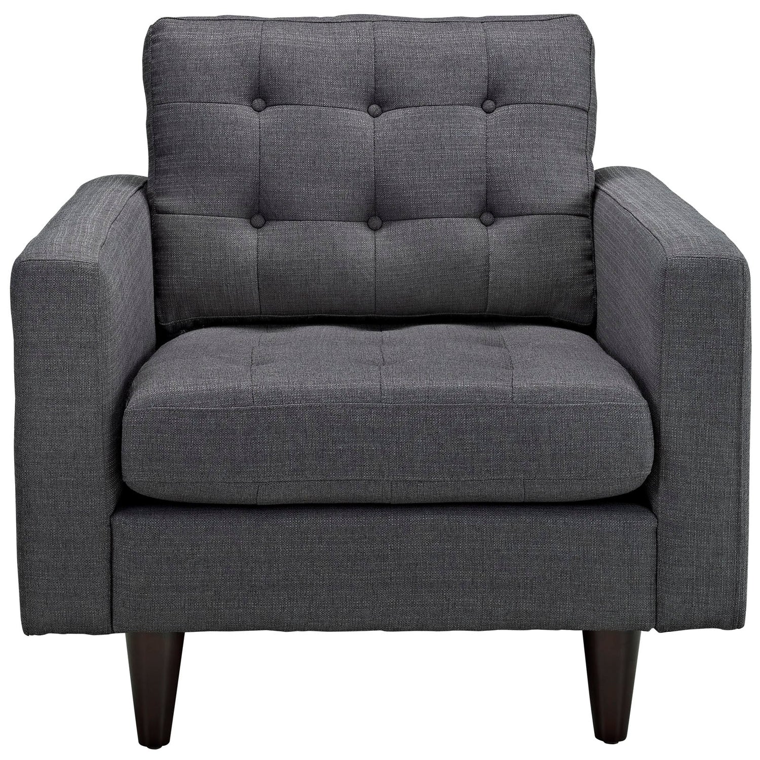 Empress Upholstered Fabric Armchair by Modway
