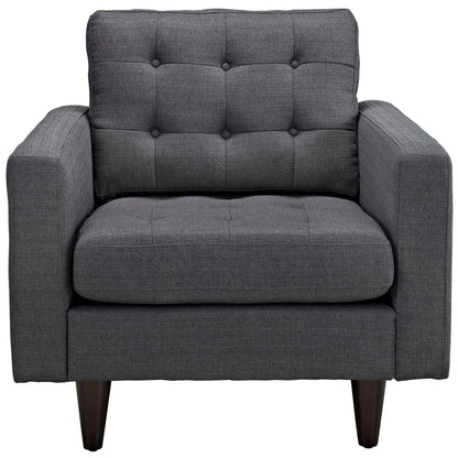 Empress Upholstered Fabric Armchair by Modway