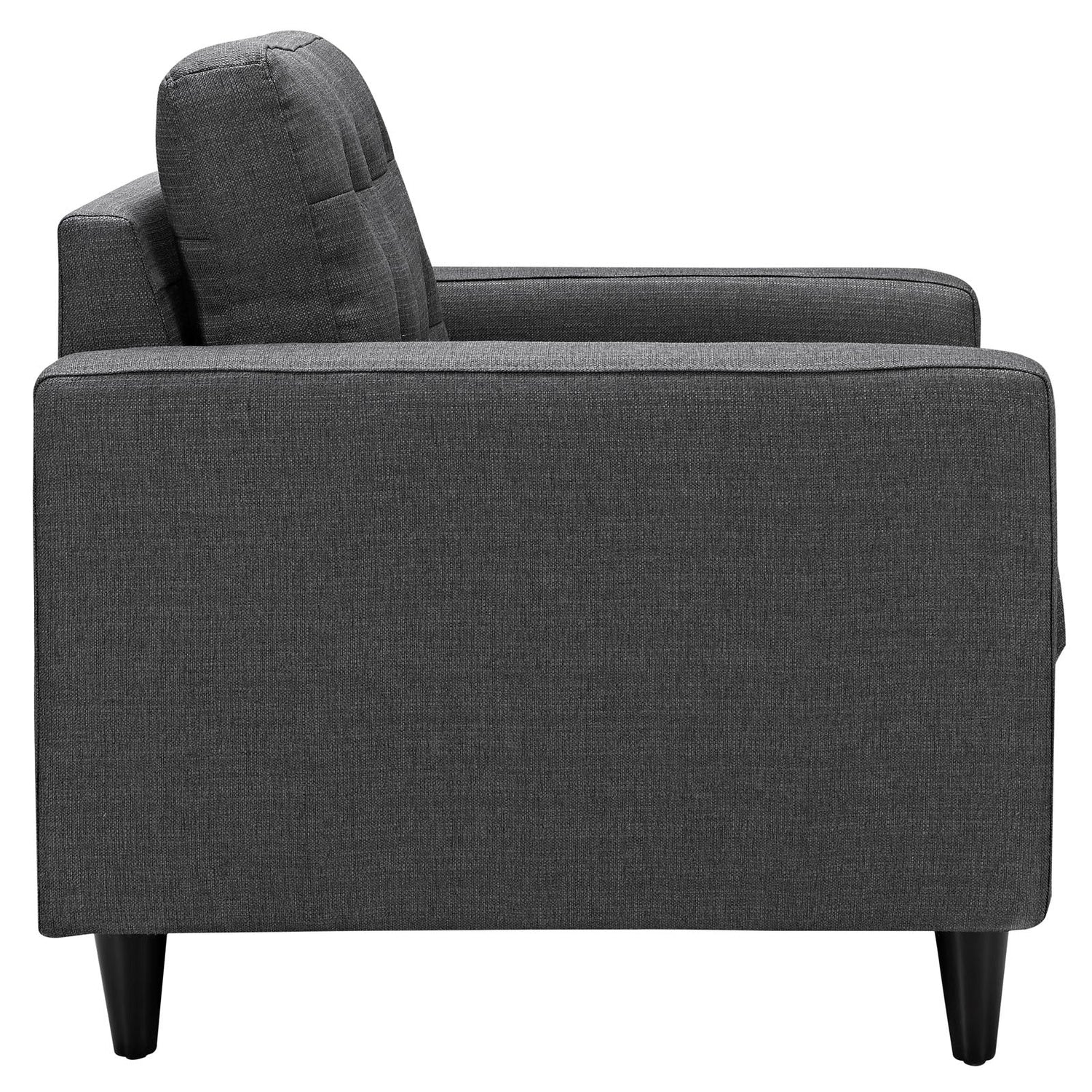 Empress Upholstered Fabric Armchair by Modway