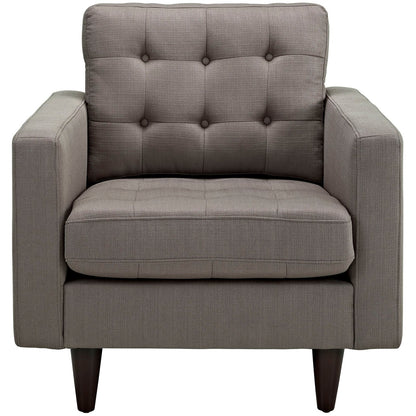 Empress Upholstered Fabric Armchair by Modway