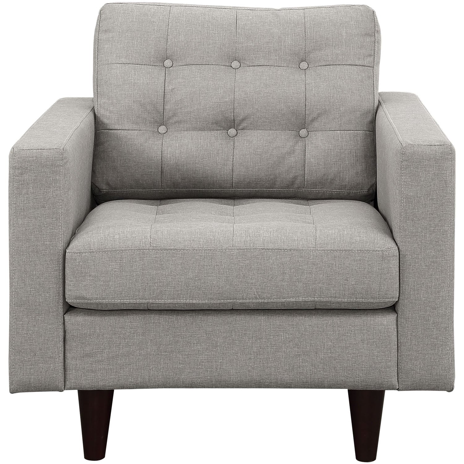 Empress Upholstered Fabric Armchair by Modway