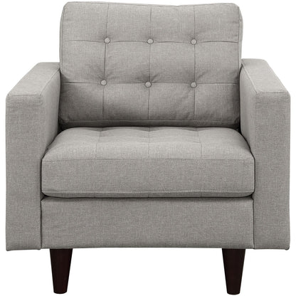 Empress Upholstered Fabric Armchair by Modway