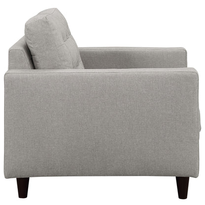 Empress Upholstered Fabric Armchair by Modway