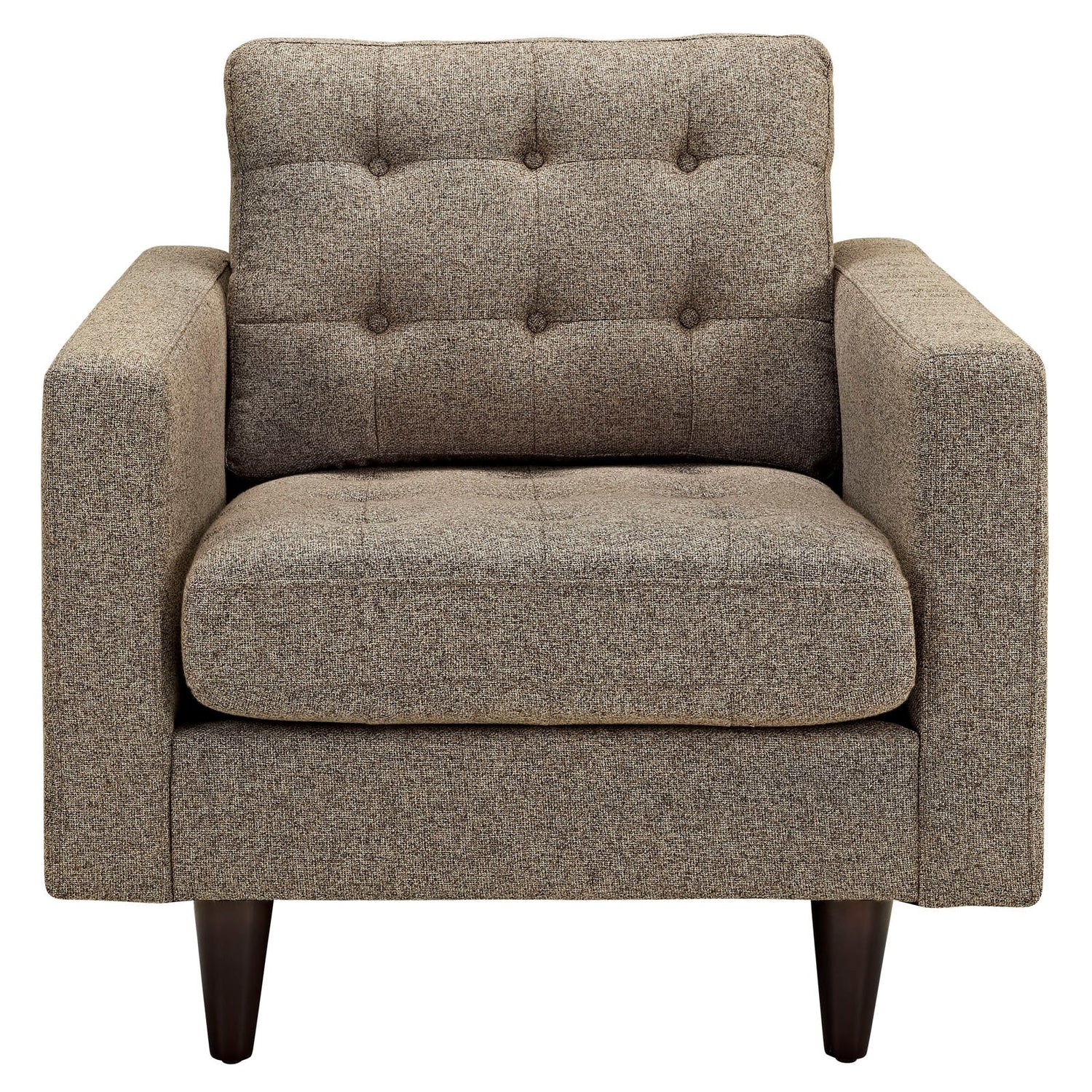 Empress Upholstered Fabric Armchair by Modway