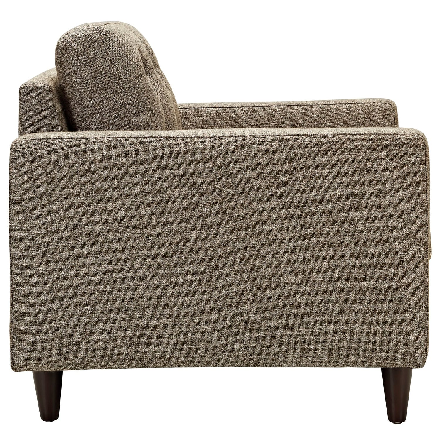 Empress Upholstered Fabric Armchair By HouseBean