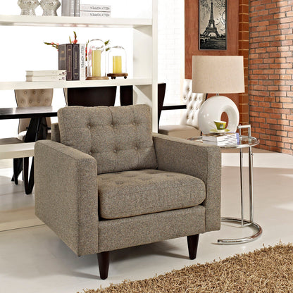 Empress Upholstered Fabric Armchair by Modway