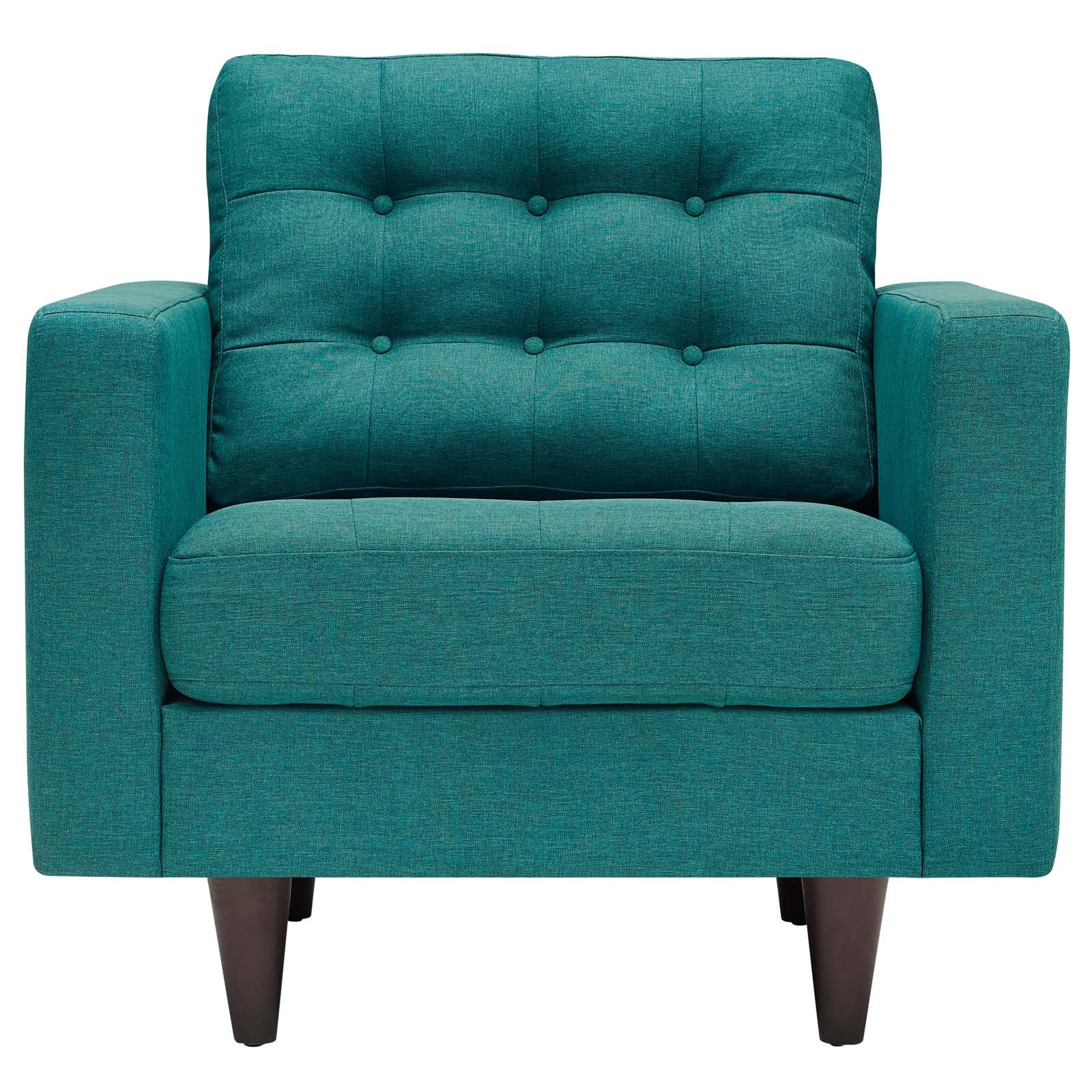 Empress Upholstered Fabric Armchair By HouseBean