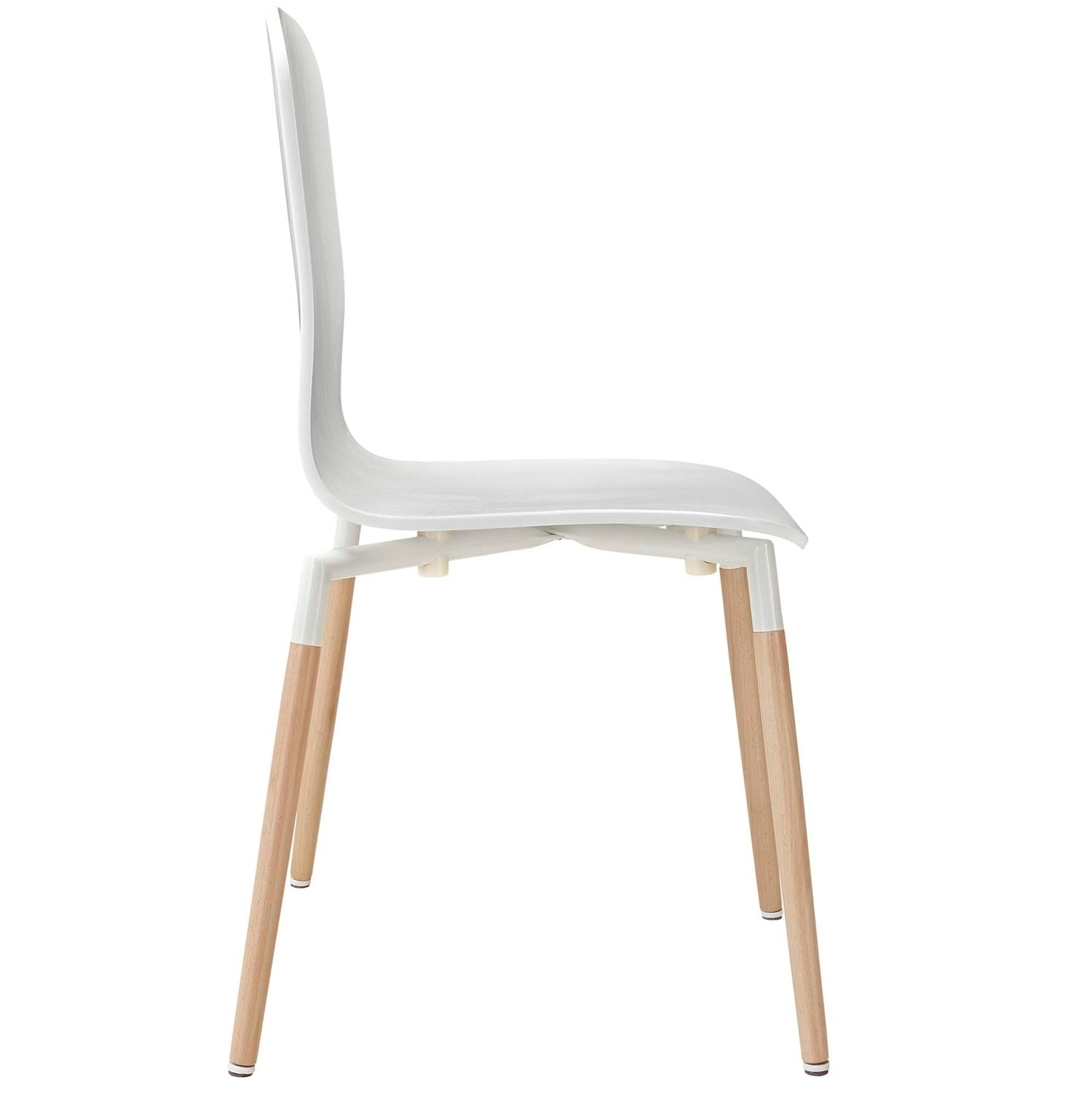 Stack Dining Wood Side Chair by Modway