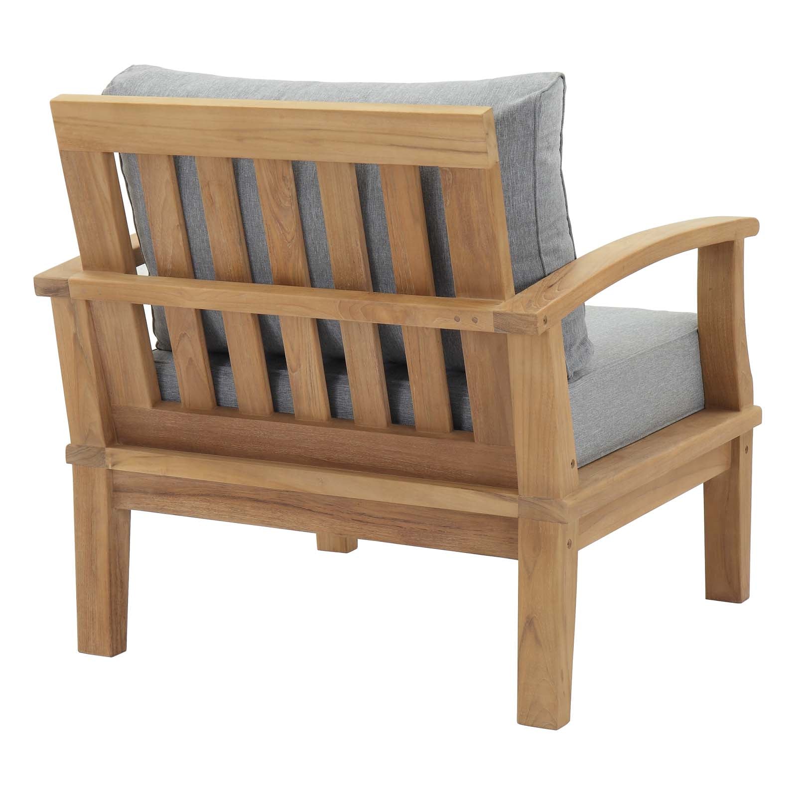 Marina Outdoor Patio Teak Armchair by Modway