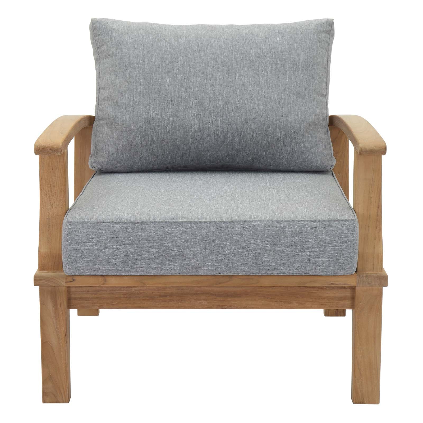 Marina Outdoor Patio Teak Armchair by Modway