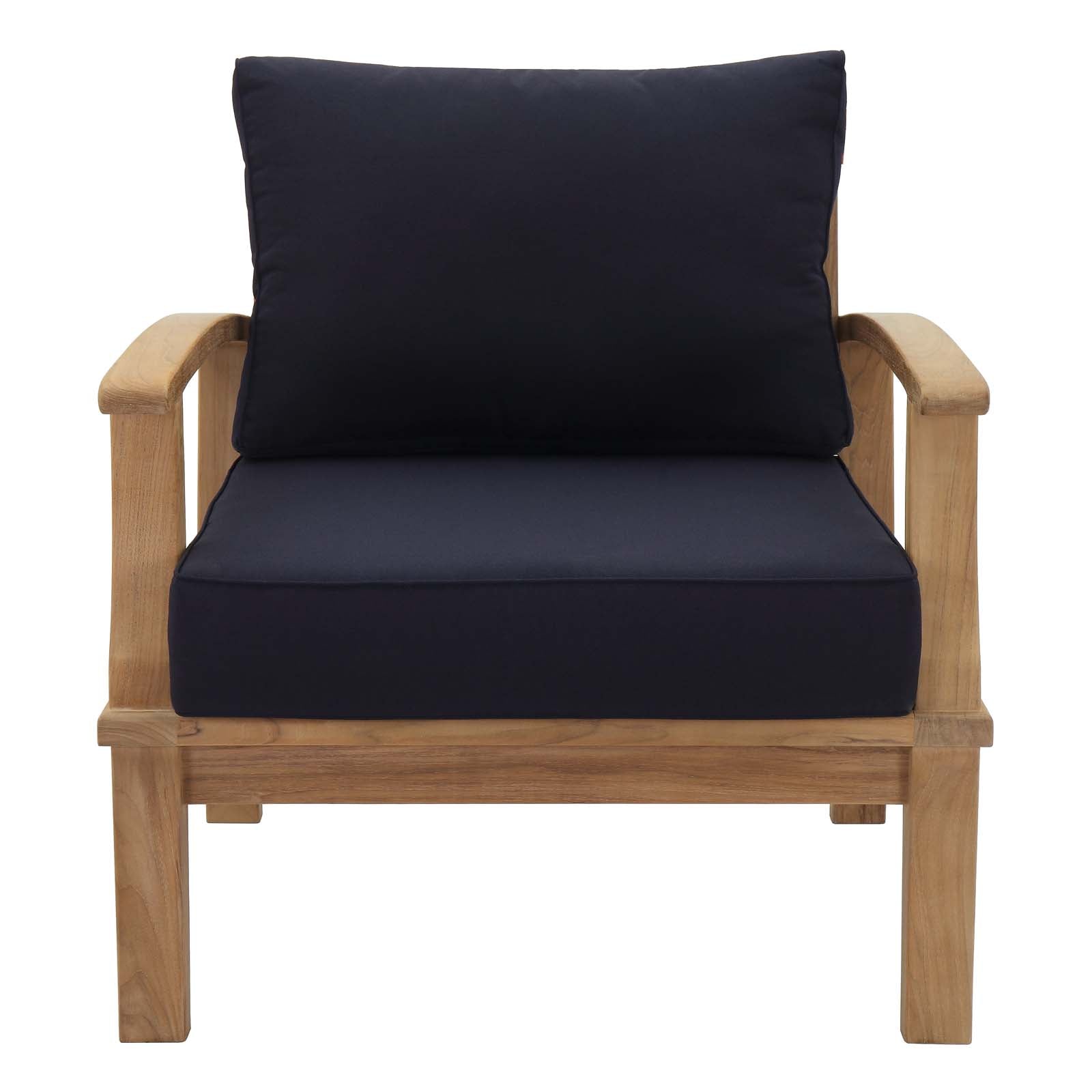 Marina Outdoor Patio Teak Armchair by Modway