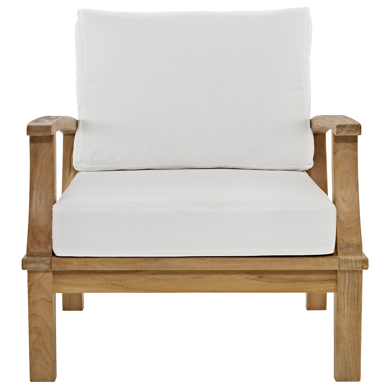 Marina Outdoor Patio Teak Armchair by Modway