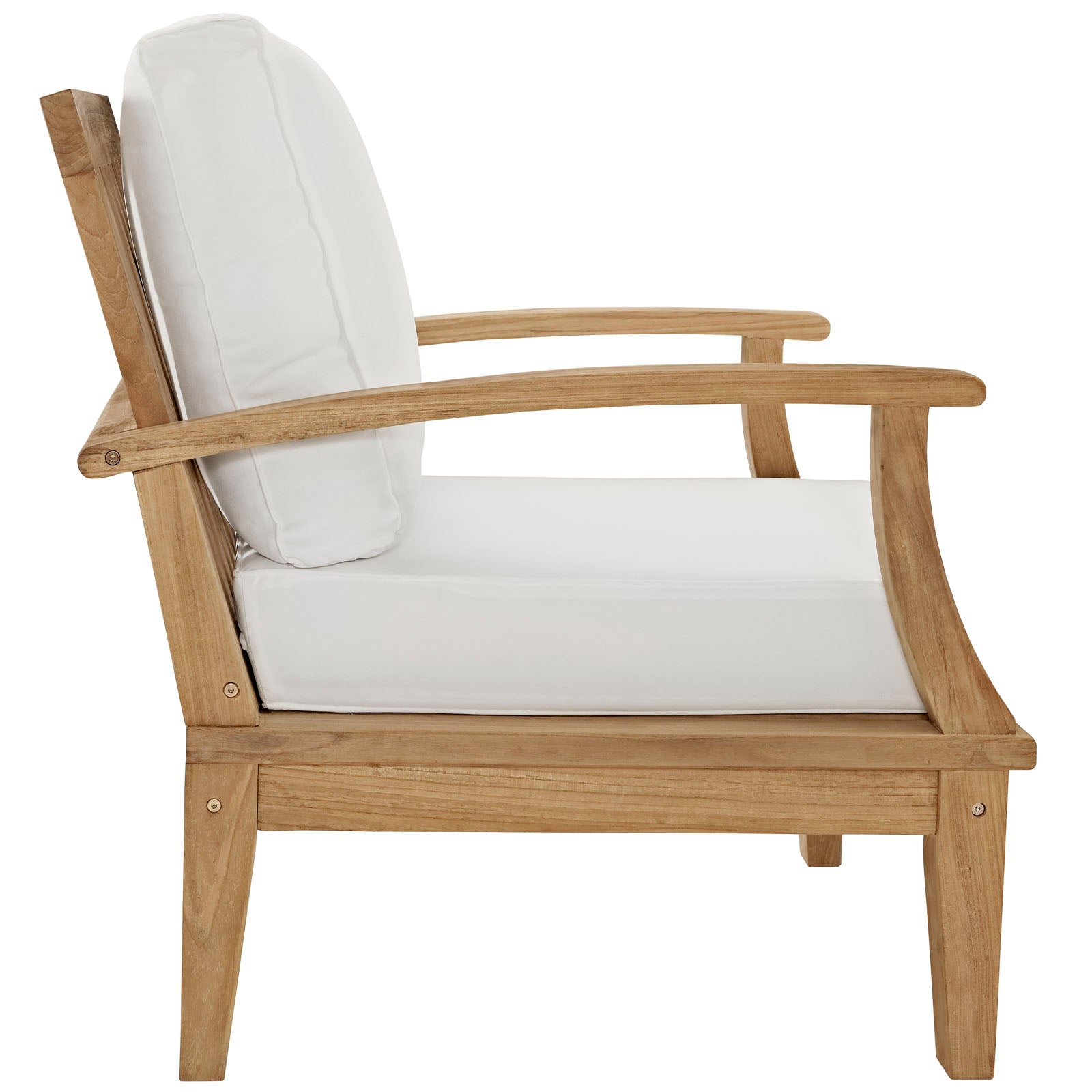 Marina Outdoor Patio Teak Armchair by Modway