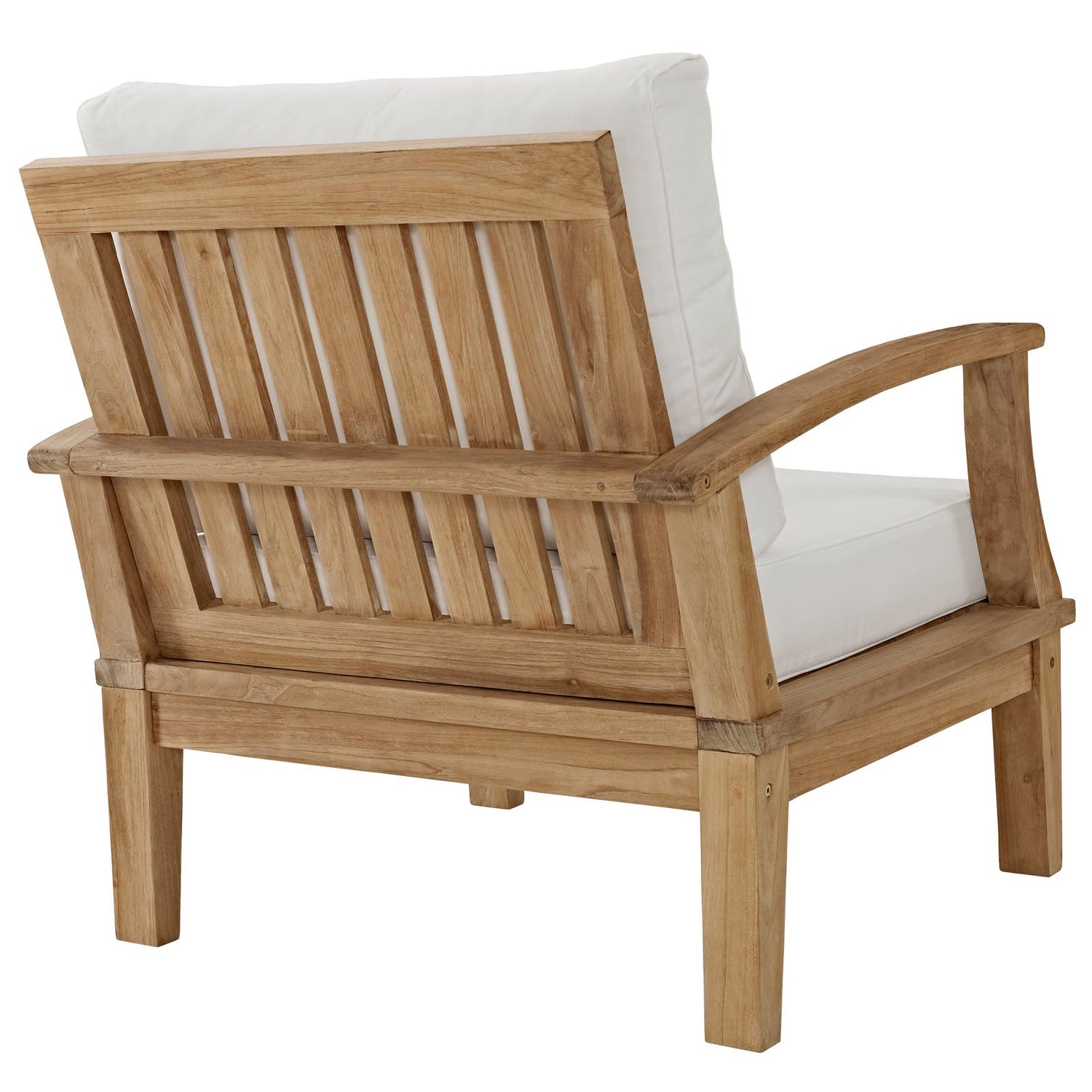 Marina Outdoor Patio Teak Armchair by Modway