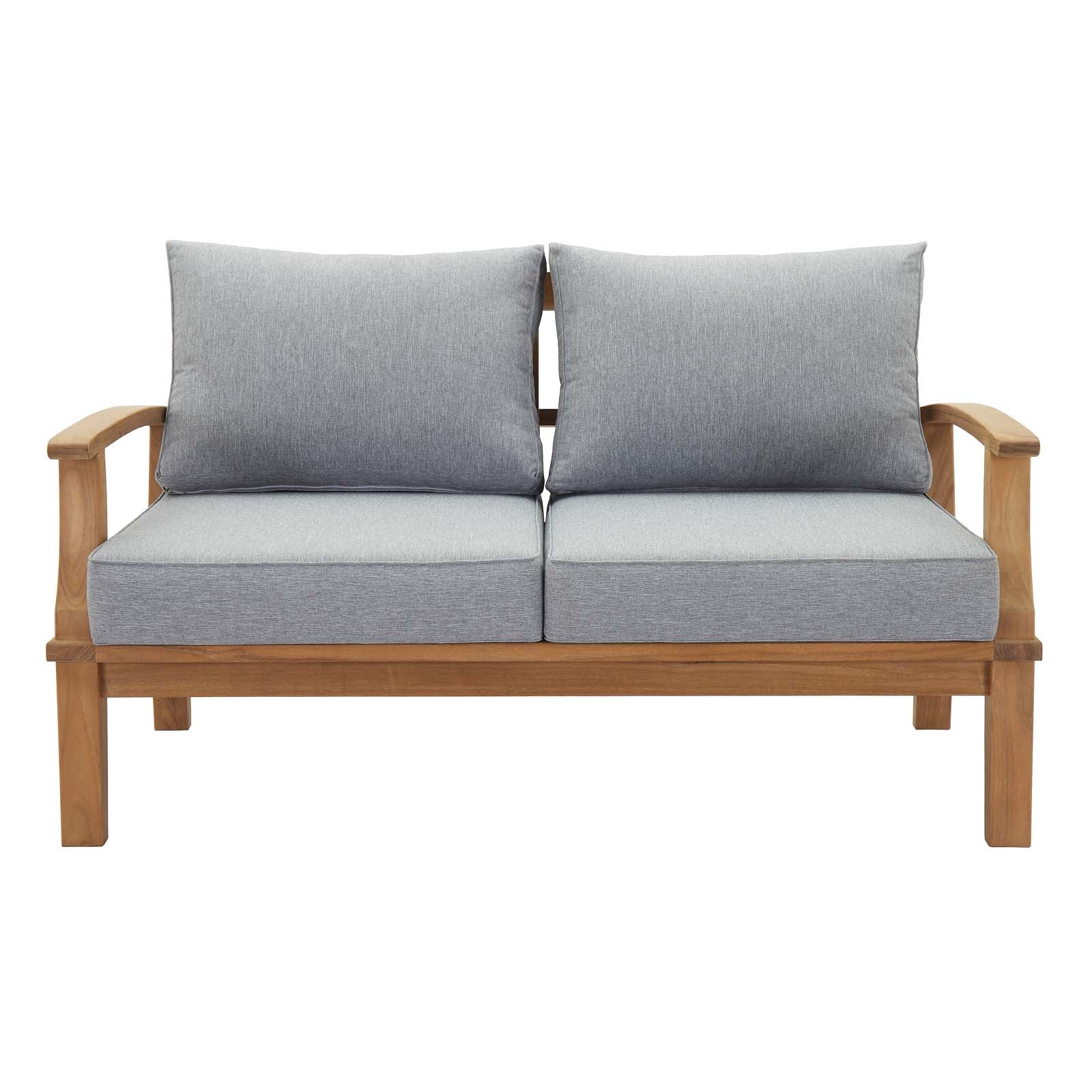 Marina Outdoor Patio Teak Loveseat by Modway