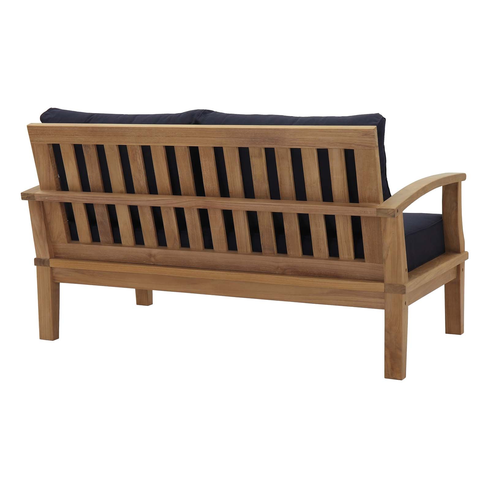 Marina Outdoor Patio Teak Loveseat by Modway