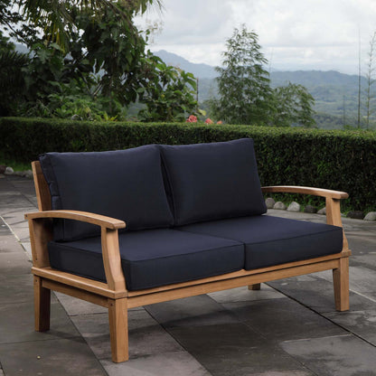 Marina Outdoor Patio Teak Loveseat by Modway