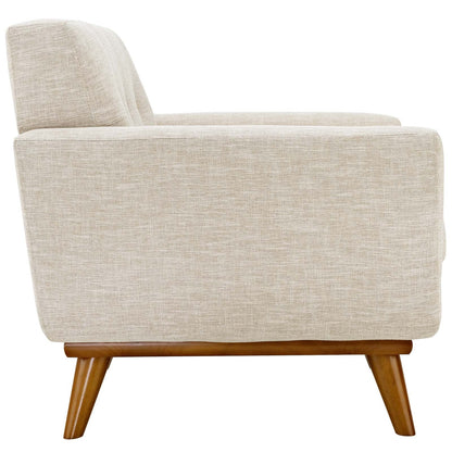 Engage Upholstered Fabric Armchair By HouseBean