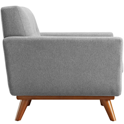 Engage Upholstered Fabric Armchair By HouseBean