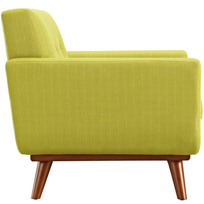 Engage Upholstered Fabric Armchair By HouseBean