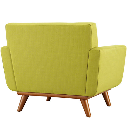 Engage Upholstered Fabric Armchair By HouseBean