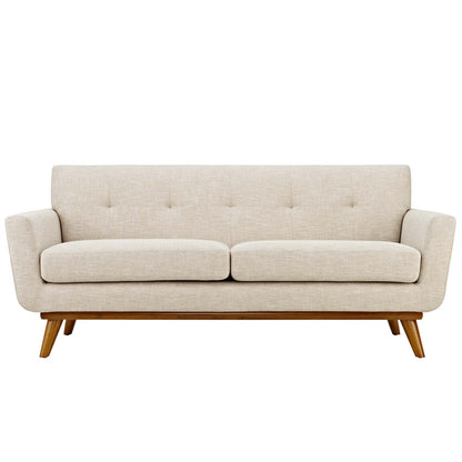 Engage Upholstered Fabric Loveseat By HouseBean