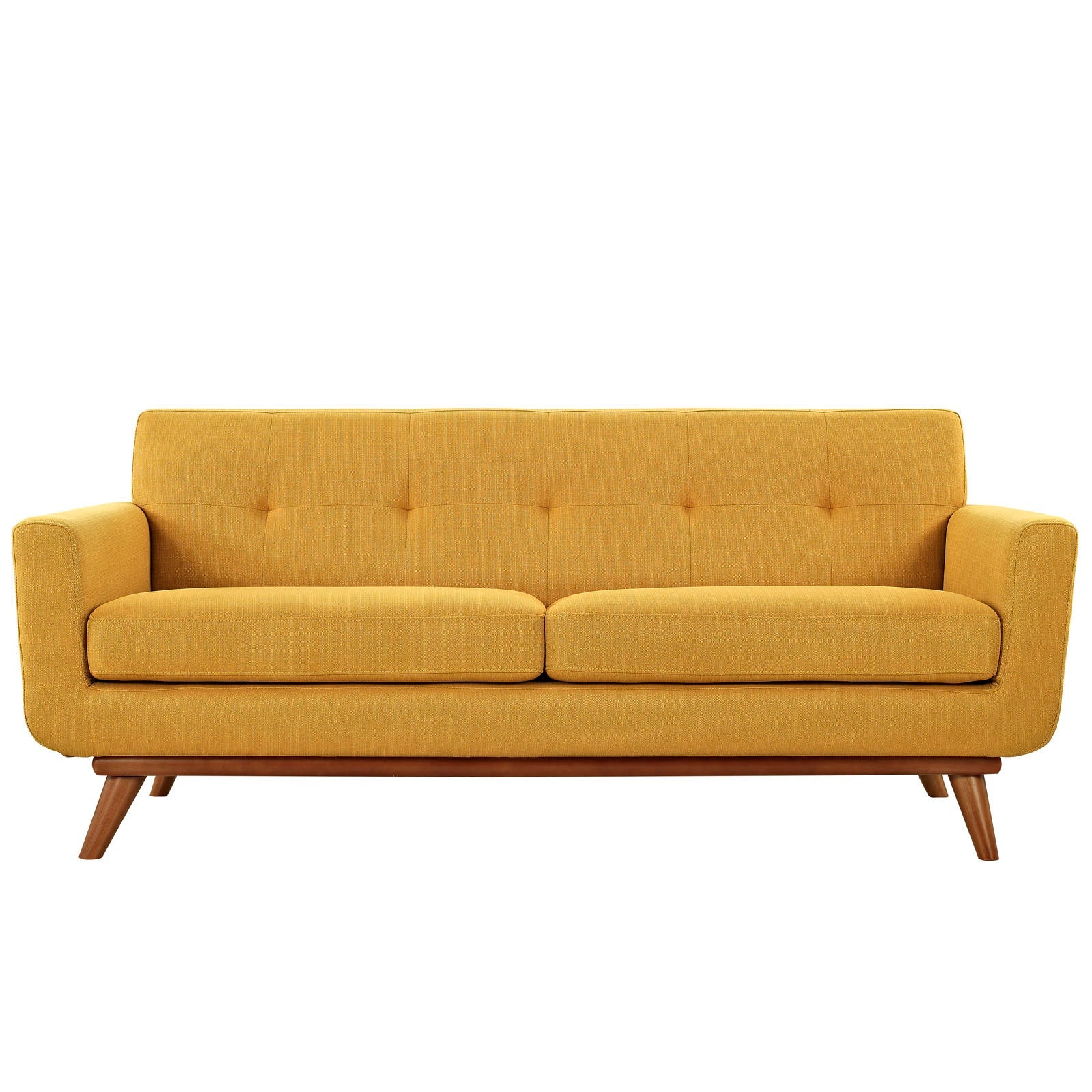 Engage Upholstered Fabric Loveseat By HouseBean