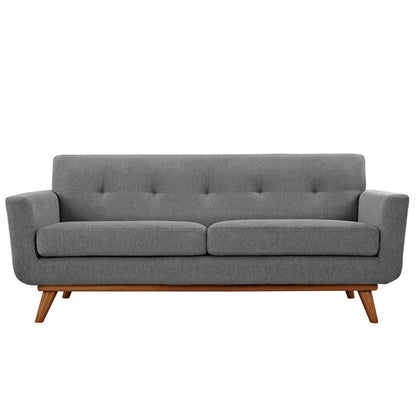 Engage Upholstered Fabric Loveseat By HouseBean