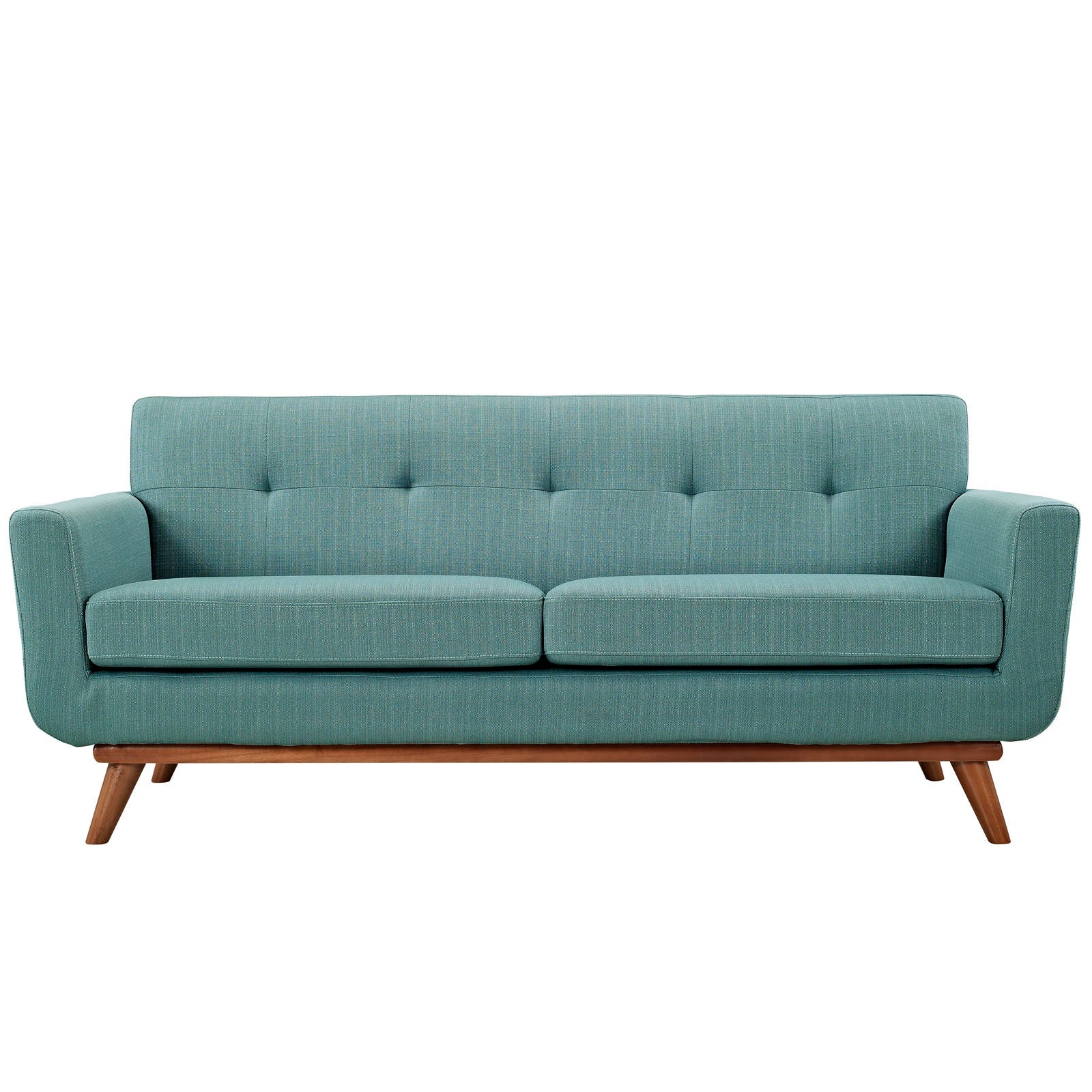 Engage Upholstered Fabric Loveseat By HouseBean