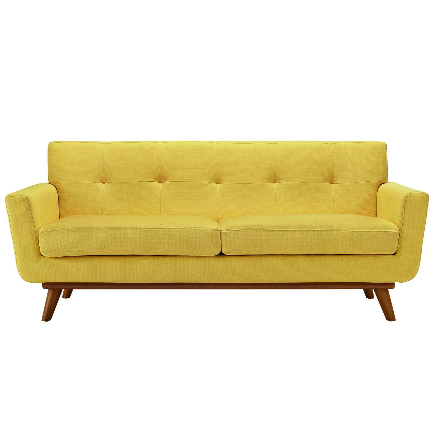 Engage Upholstered Fabric Loveseat By HouseBean