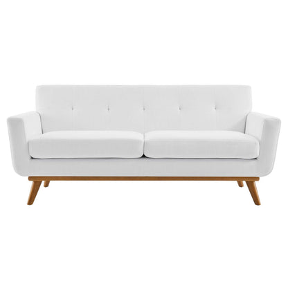 Engage Upholstered Fabric Loveseat By HouseBean