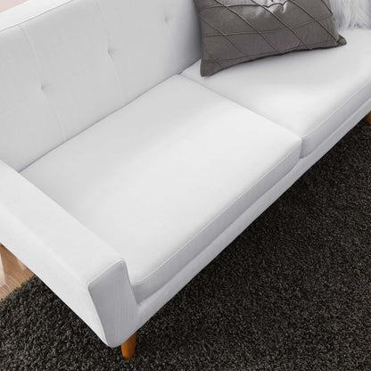 Engage Upholstered Fabric Loveseat By HouseBean