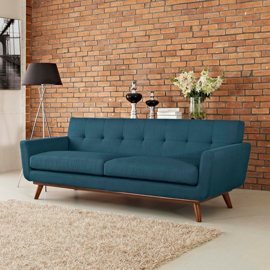 Engage Upholstered Fabric Sofa by Modway