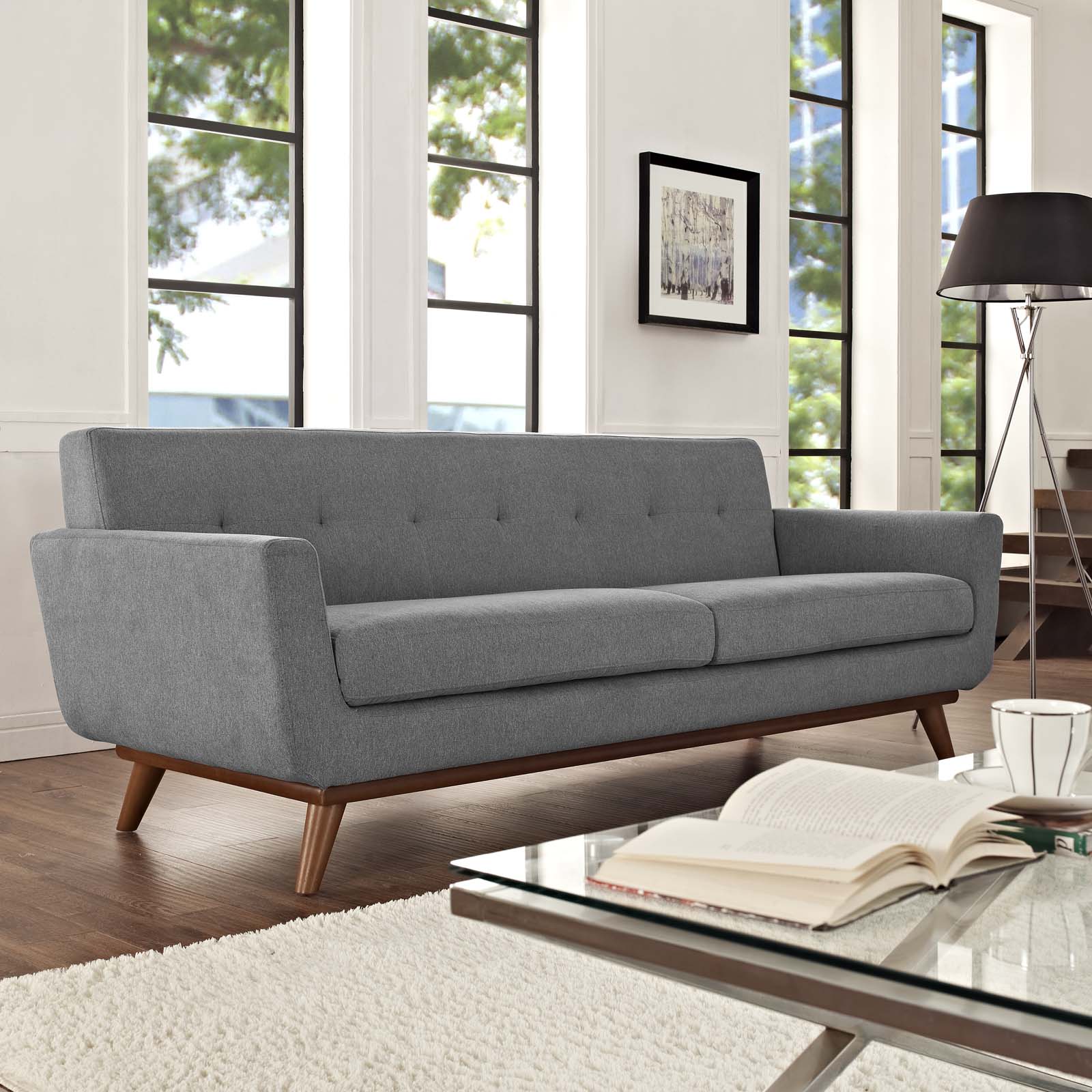 Engage Upholstered Fabric Sofa by Modway