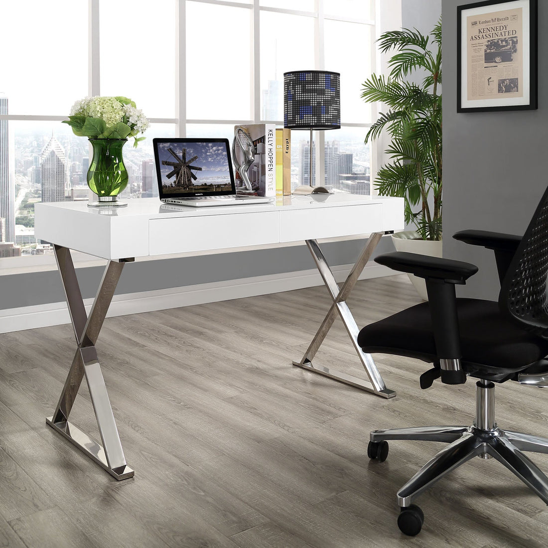 Sector Office Desk by Modway