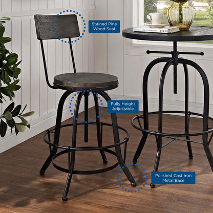 Procure Wood Bar Stool by Modway