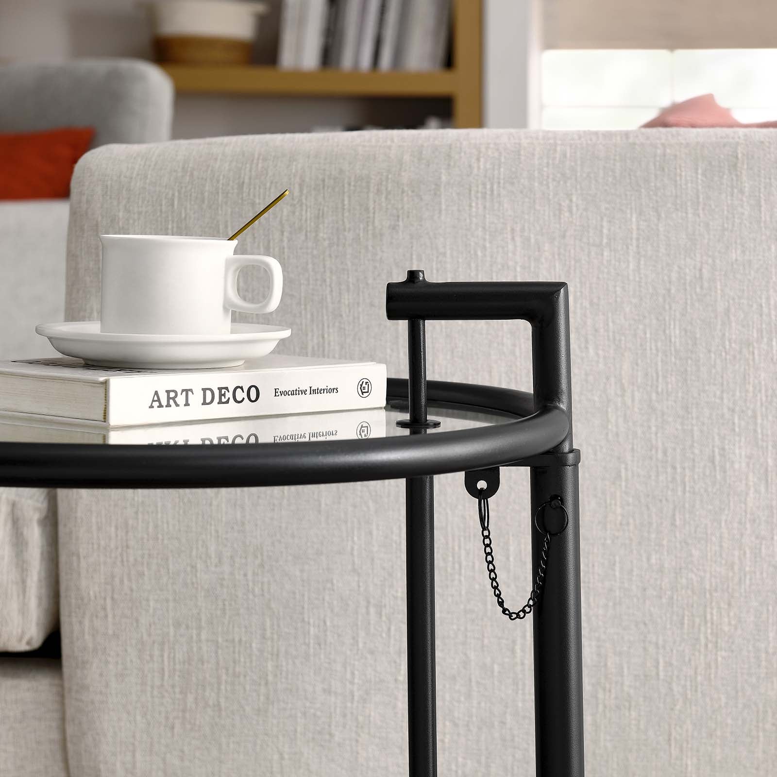 Eileen Gray Metal Side Table By HouseBean