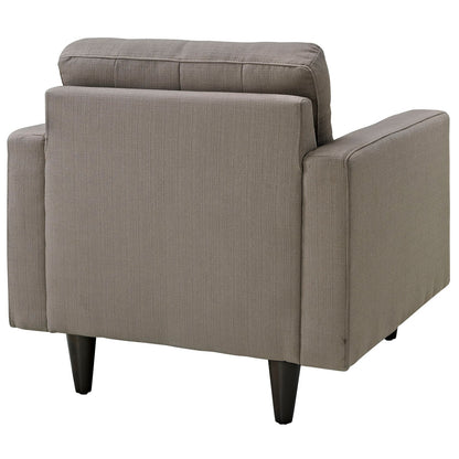 Empress Armchair Upholstered Fabric Set of 2 by Modway