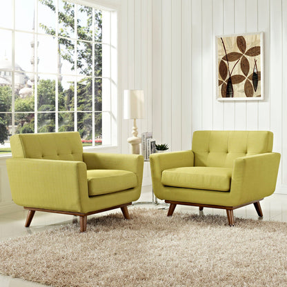 Engage Armchair Wood Set of 2 By HouseBean