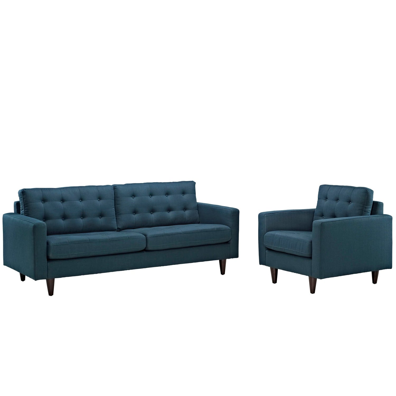 Empress Armchair and Sofa Set of 2 By HouseBean