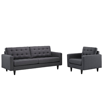 Empress Armchair and Sofa Set of 2 By HouseBean