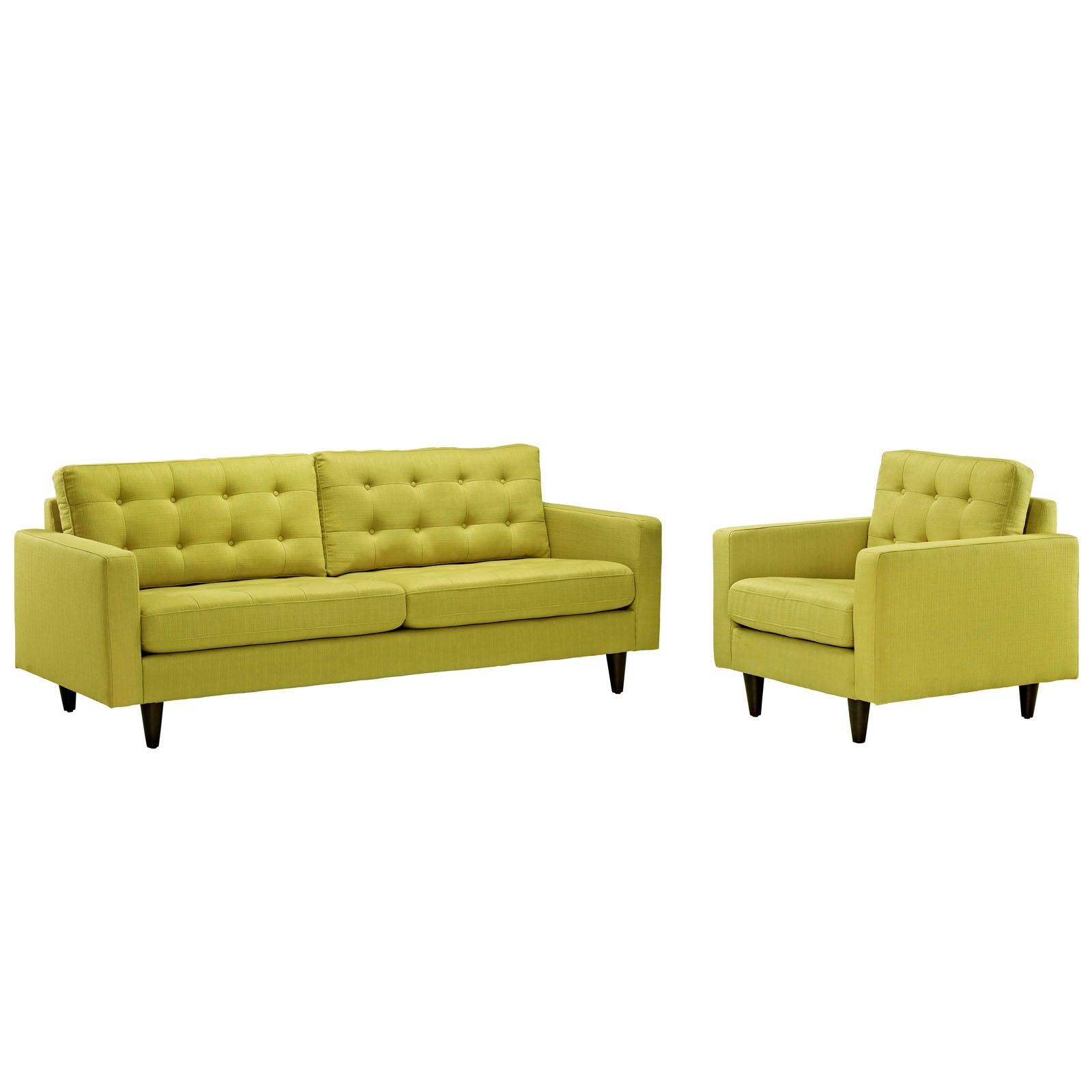 Empress Armchair and Sofa Set of 2 By HouseBean